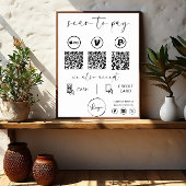 QR Code Betaling - Scannen naar Betalen Business L Poster