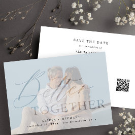 QR CODE beter samen met de bruiloft van de scriptf Save The Date