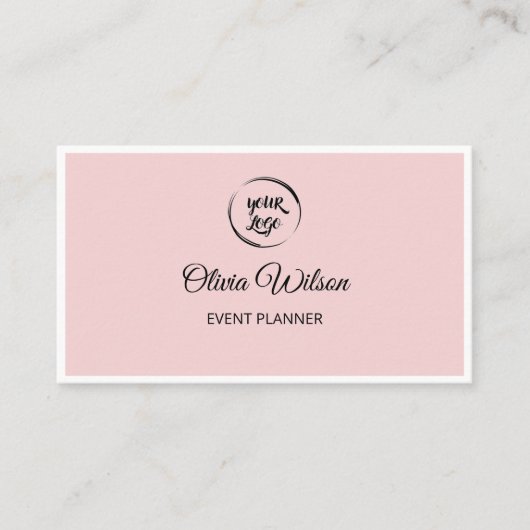 QR-code Bezoek mijn website Modern Visitekaartje (Voorkant)