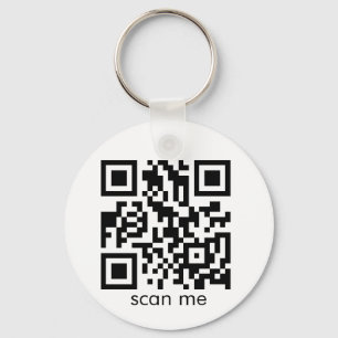 QR-code bij verlies schaalbaar Sleutelhanger