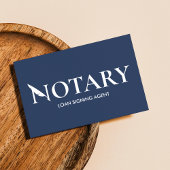 QR Code Blauw & Wit Professionele Notaris Visitekaartje