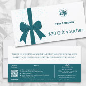 QR Code Blauwgroen Life Coach Services Cadeaubon K