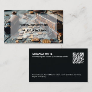 QR-code boekhouder Visitekaartje