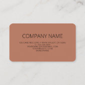 QR Code Boho Neem contact met ons op Visitekaartje (Achterkant)