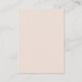 QR Code Boho Wildflower Bruiloft Website Informatiekaartje (Achterkant)