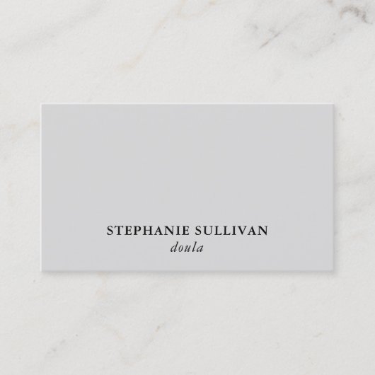 QR Code Boom van het Leven Doula Visitekaartje (Voorkant)