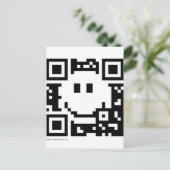QR-code Briefkaart (Staand voorkant)