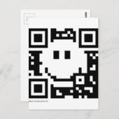 QR-code Briefkaart (Voorkant / Achterkant)