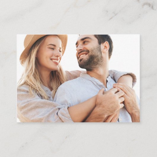 QR Code Bruiloft Elegante Bourgogne Reactie Informatiekaartje (Achterkant)