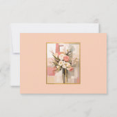 QR Code Bruiloft Website Details Behuizing Kaart (Achterkant)