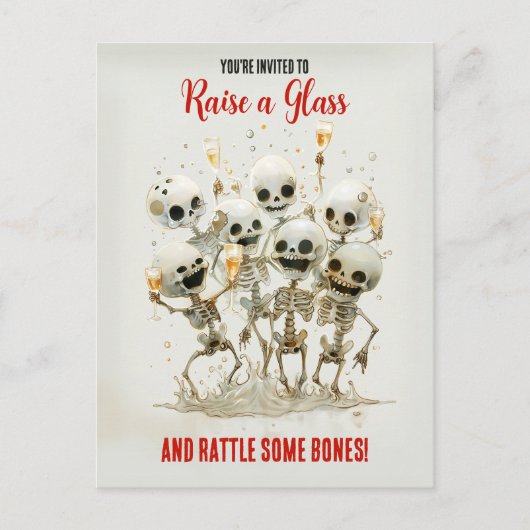 QR Code Budget rammelt enkele Botten! Halloweenfee Briefkaart (Voorkant)