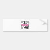 QR-code  Bumpersticker (Voorkant)