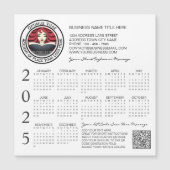 QR Code Business 2025 Kalender Logo (Voorkant)
