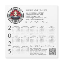 QR Code Business 2025 Kalender Logo