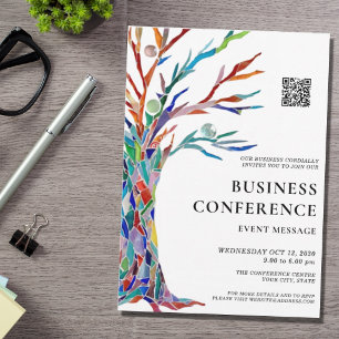 QR Code Business Conference Kaart