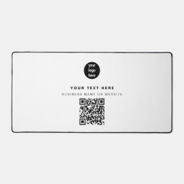 QR Code Business Logo Modern minimalistisch bedrij Bureaumat