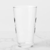 QR Code Business Logo Modern minimalistisch Glas (Links)