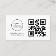 QR Code Business Logo | Modern Professional Busi