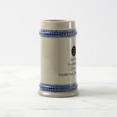 QR Code Business Logo Professional Zwart Modern Bierpul (Center)