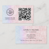QR Code Business Logo | Professioneel & modern Visitekaartje (Voorkant / Achterkant)
