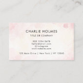 QR Code Business Logo | Professioneel & modern Visitekaartje (Achterkant)