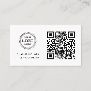 QR Code Business Logo   Professioneel & modern Visitekaartje