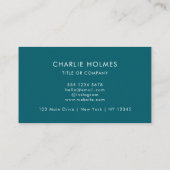 QR Code Business Logo | Professioneel & modern Visitekaartje (Achterkant)