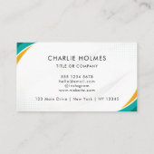 QR Code Business Logo | Professioneel & modern Visitekaartje (Achterkant)