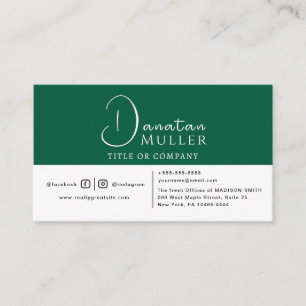 QR Code Business Logo Visitekaartje