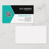 QR Code Business Logo Visitekaartje (Voorkant / Achterkant)