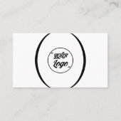 QR Code Business Modern Professioneel Visitekaartj Visitekaartje (Voorkant)