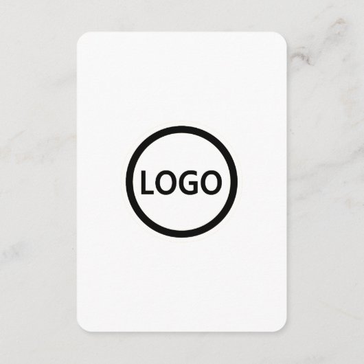 QR Code Business Website Scan Me Social Media Informatiekaartje (Achterkant)