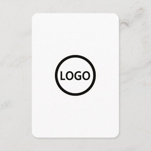 QR Code Business Website Scan Me Social Media Informatiekaartje (Achterkant)