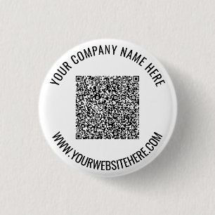 QR Code Button met aangepaste tekst - Uw kleuren