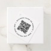 QR-code cadeaublaadjes | Zakelijke verpakkingslabe Bedankjes Labels (In situ)
