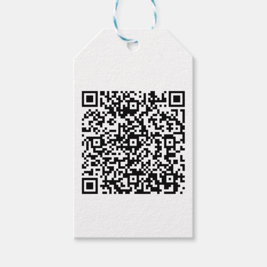 QR-code Cadeaulabel (Voorkant)