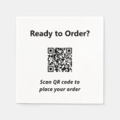 QR Code Cafe Servet (Voorkant)
