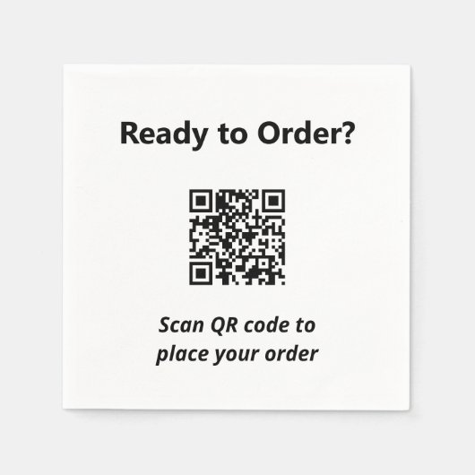 QR Code Cafe Servet (Voorkant)