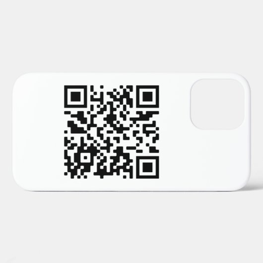 QR-code Case-Mate iPhone Case (Achterkant (horizontaal))