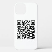 QR-code Case-Mate iPhone Case (Achterkant)