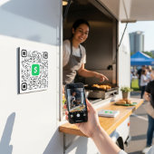 QR Code Cash App-magneet