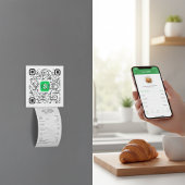 QR Code Cash App-magneet Magneet
