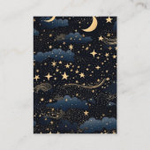 QR code Celestial Midnight Blue Sterren Maan Bruil Informatiekaartje (Achterkant)