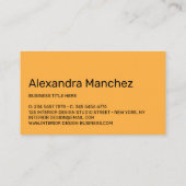 QR Code Chandler Interieur Architect Meubels Visitekaartje (Achterkant)