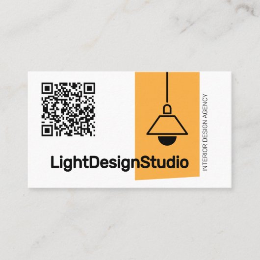 QR Code Chandler Interieur Architect Meubels Visitekaartje (Voorkant)