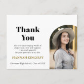 QR Code Collage Fund -cum-Thank You Grad Informatiekaartje (Achterkant)