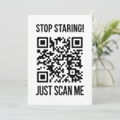 QR-code: Creëer uw toekomst Kaart (Staand voorkant)