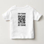 QR-code: Creëer uw toekomst Kinder Shirts (Achterkant)