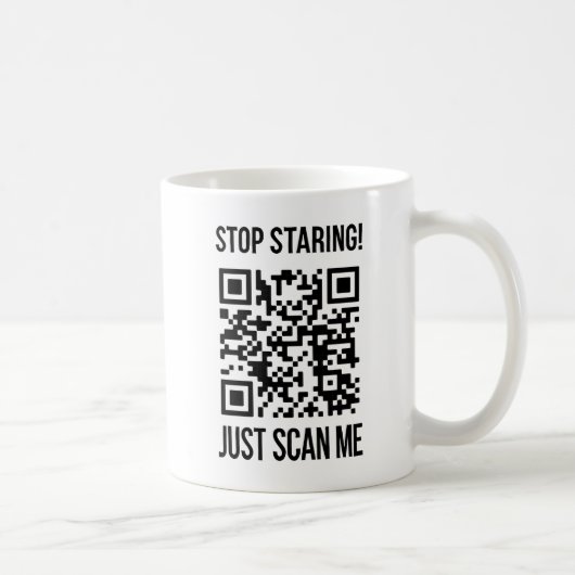 QR-code: Creëer uw toekomst Koffiemok (Rechts)