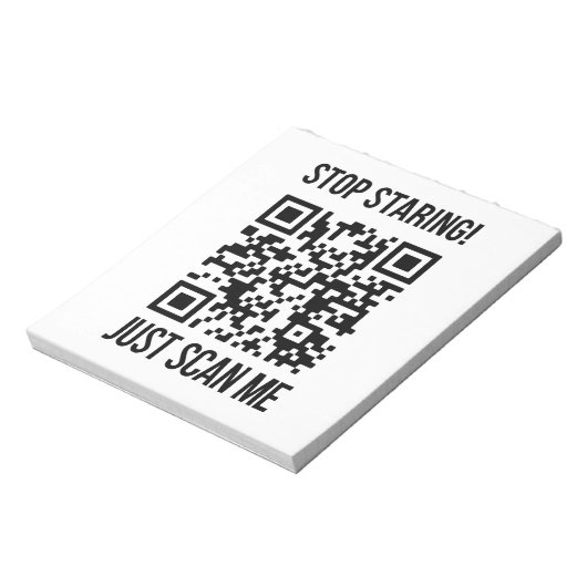 QR-code: Creëer uw toekomst Notitieblok (Linkerzijde)